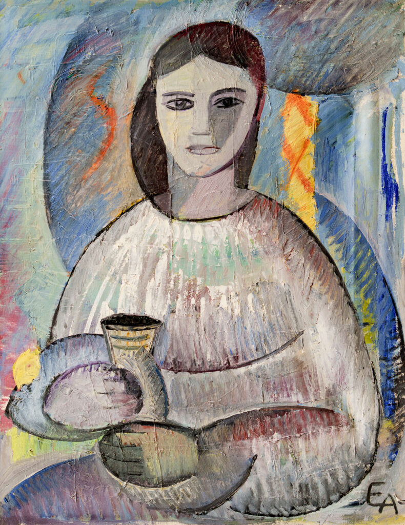 Emilia Apostolescu - Portret de țărancă