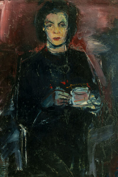 Frederich von Bomches - Femeie cu ceașcă