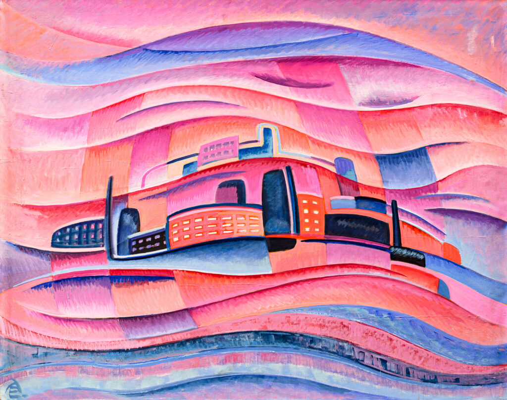 Emilia Apostolescu - Așezare industrială