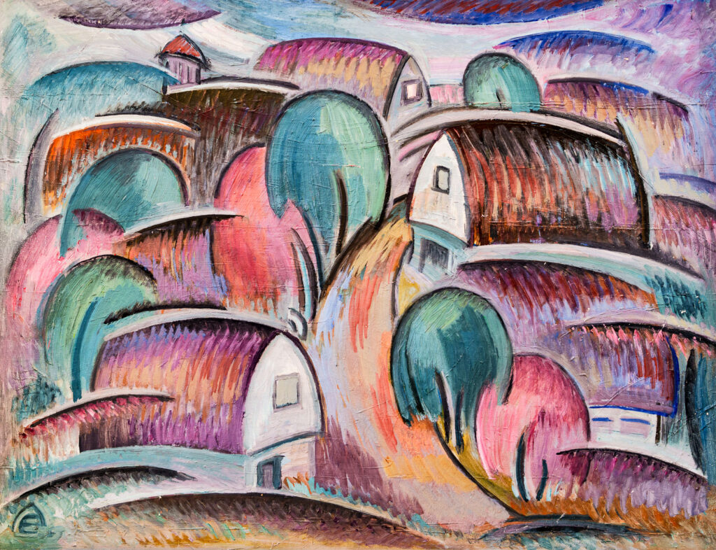 Emilia Apostolescu - Vechi sat transilvănean